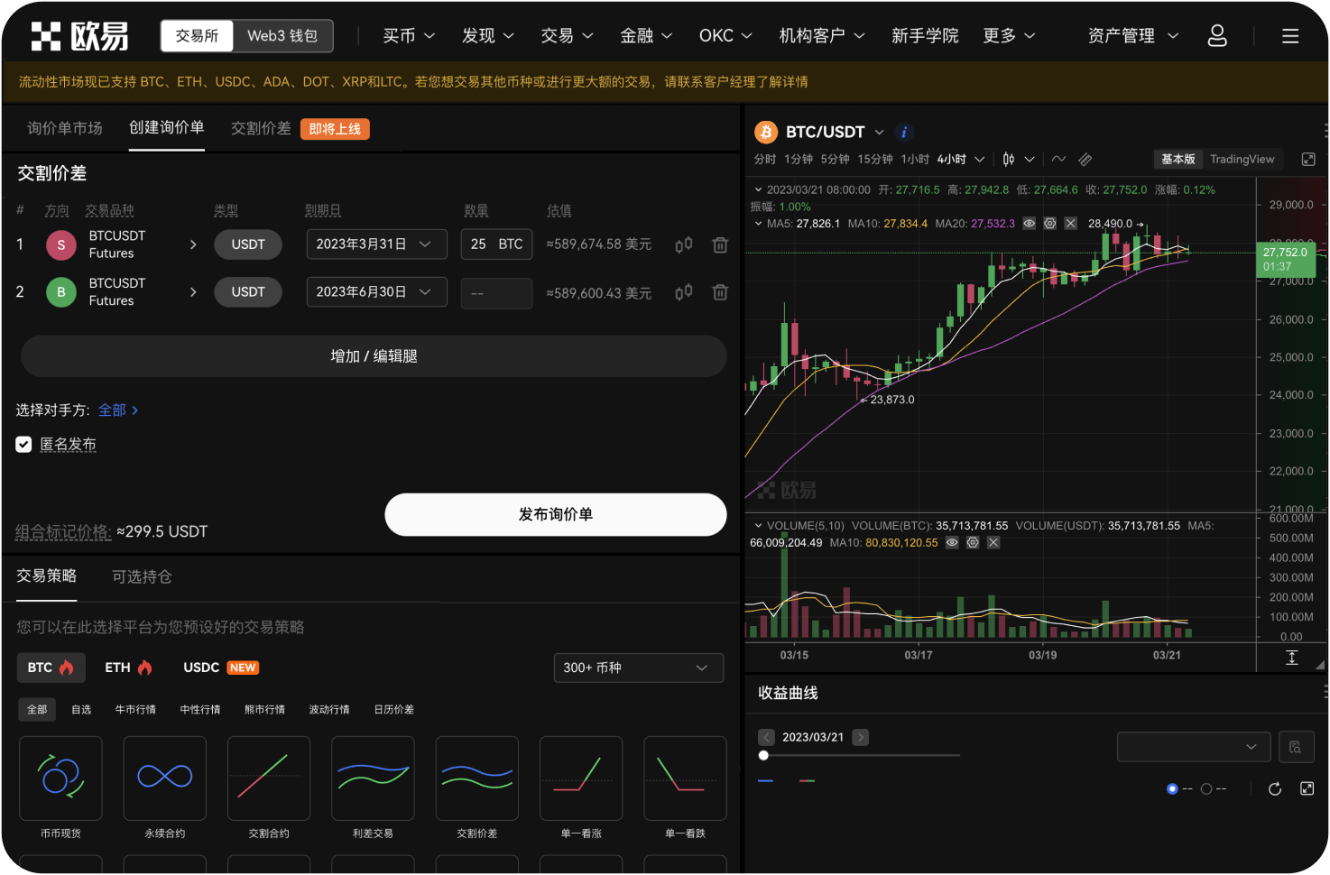 过去24小时的成交量是多少
